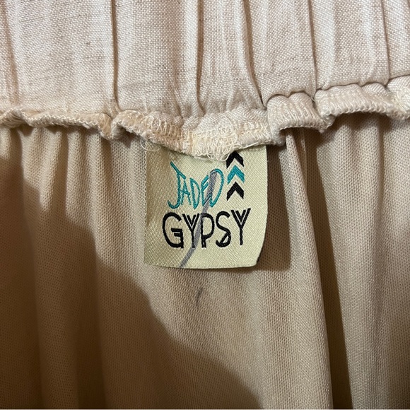 Jaded Gypsy | Layers Of Love Skirt Tiered Ruffle Lace Maxi Skirt Boho One Size - Picture 3 of 12